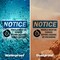 Signmission Wheels Must Be Chocked Before Loading OSHA Notice Sign, Vinyl Decal, 7in W x 5in L, 2PK OS-2PACK-NS-D-57-L-16906 - alternate 6